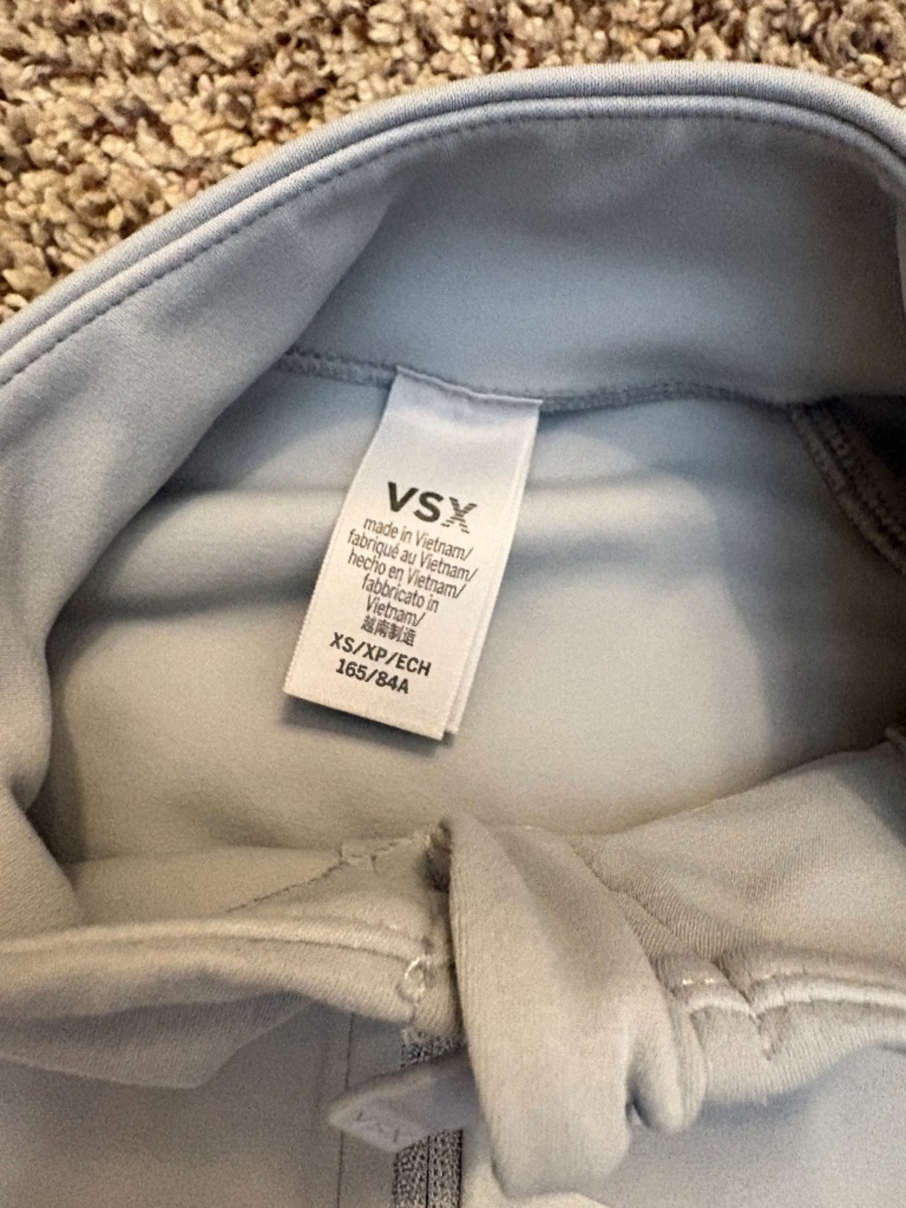 VSX Sport Elevate Full-Zip Jacket Gray XS | NWOT - Sterling Silver - Picture 5 of 8